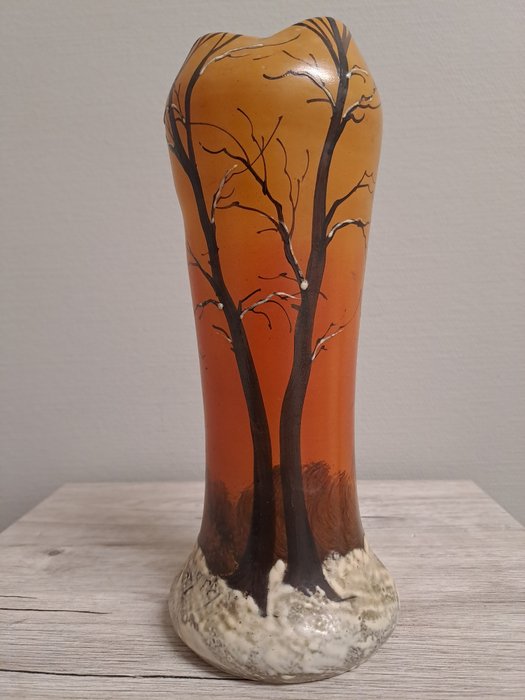 Legras & Cie. François-Théodore Legras - Baluster花瓶 -  貝爾格萊德  - 玻璃