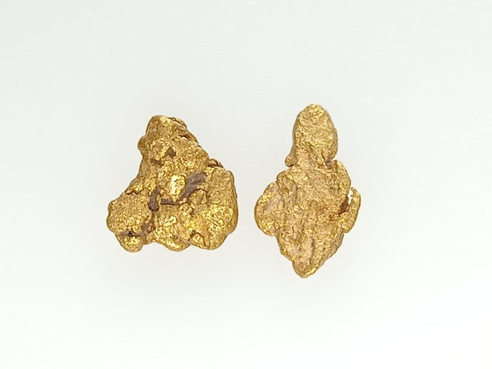 Bryłki złota 0,50 gr - Laponia/Finlandia/ Samorodki- 0.5 g