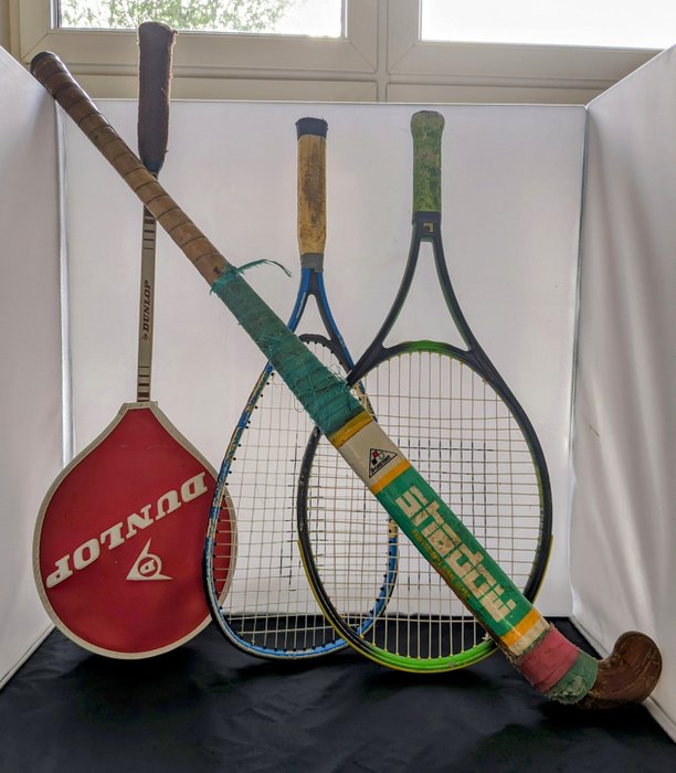 squash tennis hockey - hockey squash tennis racket - divers - 1990 - Tennisracket