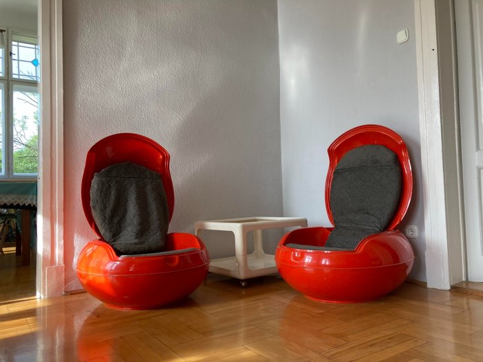 VEB - Peter Ghyczy - Stol (2) - Garden Egg Chair - Plast