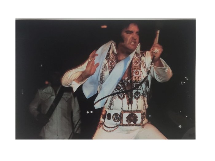 Keith Alverson - Elvis Presley on stage 1975