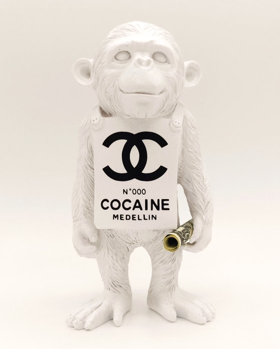 AMA (1985) x Chanel x Banksy - Custom series - " Medellin Coco Chimp "