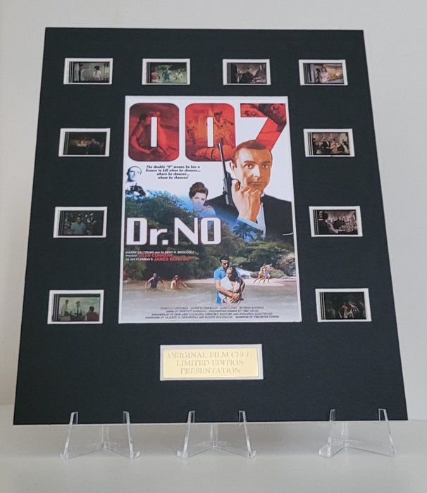 James Bond 007: Dr. No - Framed Film Cell Display with COA
