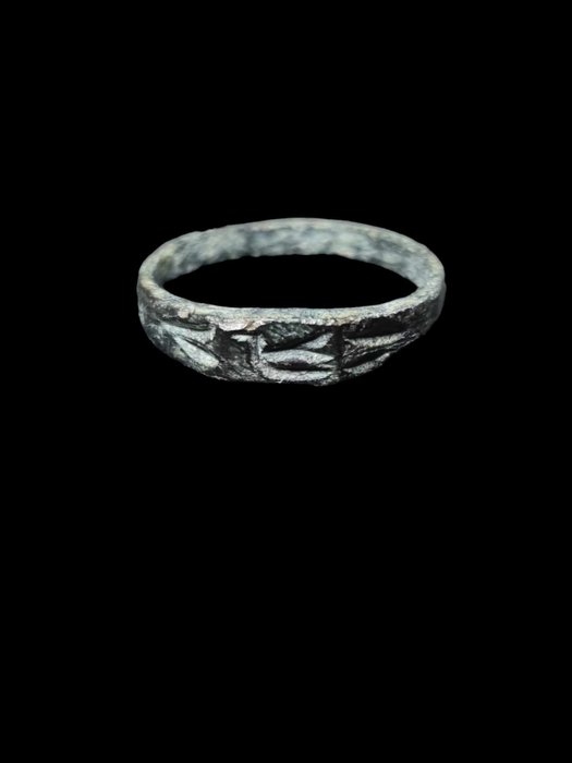 Altrömisch, Republik Bronze Ring  (Ohne Mindestpreis)