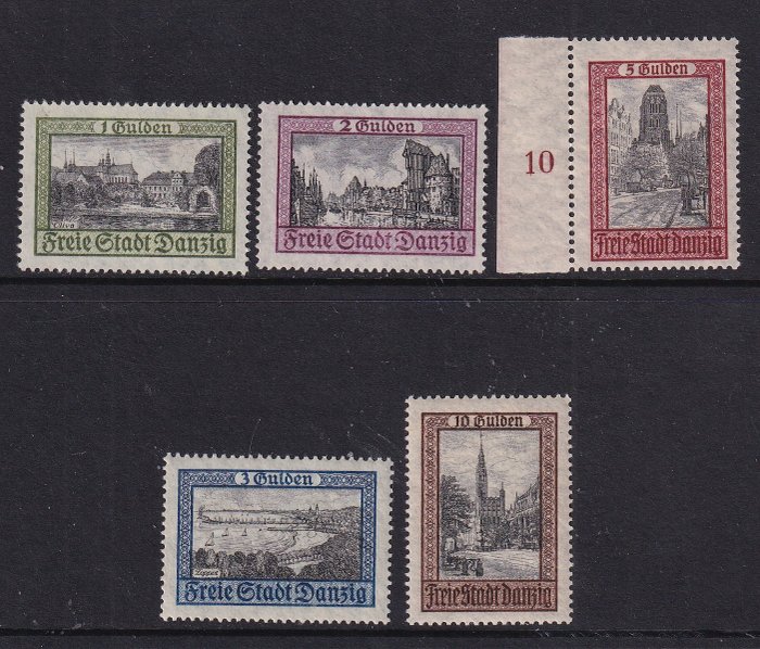 Dazing 1924 - Cărți poștale (I) - Michel: 207/211