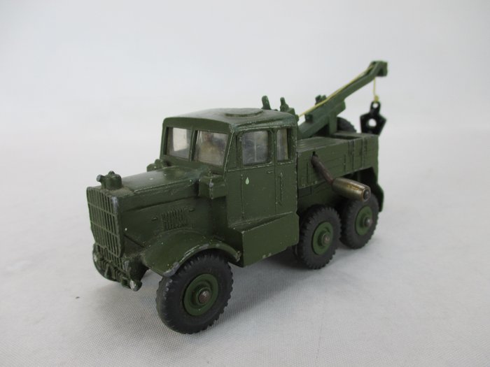 Dinky Toys 1:50 - 1 - Camion miniature - ref. 661 Scammell Recovery Tractor - véhicule militaire avec treuil fonctionnel