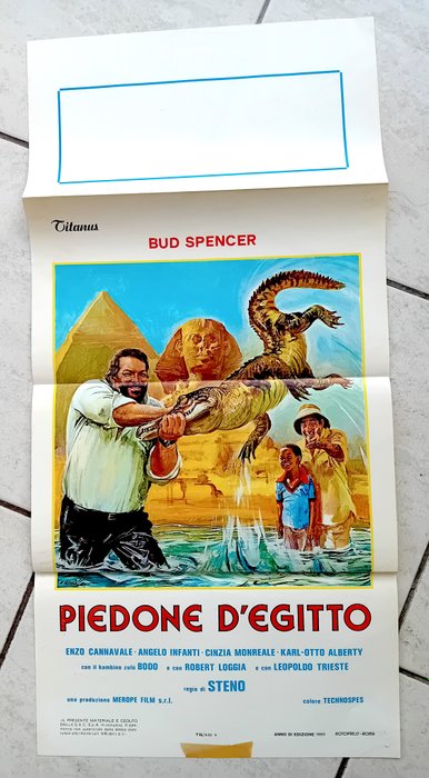 Terence Hill/Bud Spencer - Lot of original french LC and italian posters - Name is stranger/Flatfoot in Egypt/Bomber
