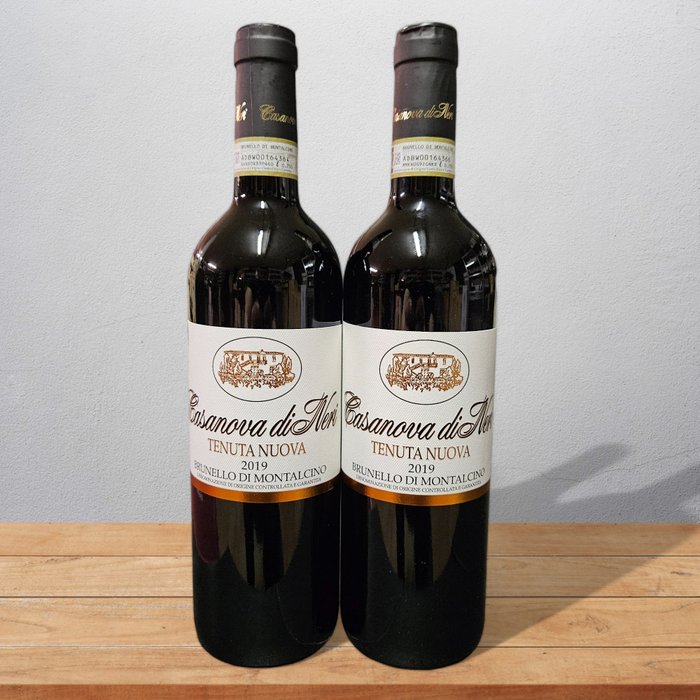 2019 Tenuta Nuova, Casanova di Neri - Brunello di Montalcino DOCG - 2 Bottiglie (0,75 L)