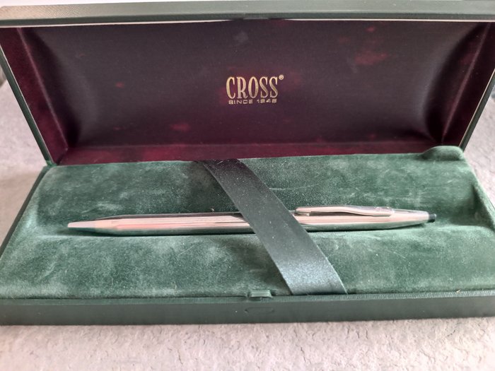 Cross - Bolígrafo Cross Century Classic Sterling Silver, Pura plata 925 - Bolígrafo