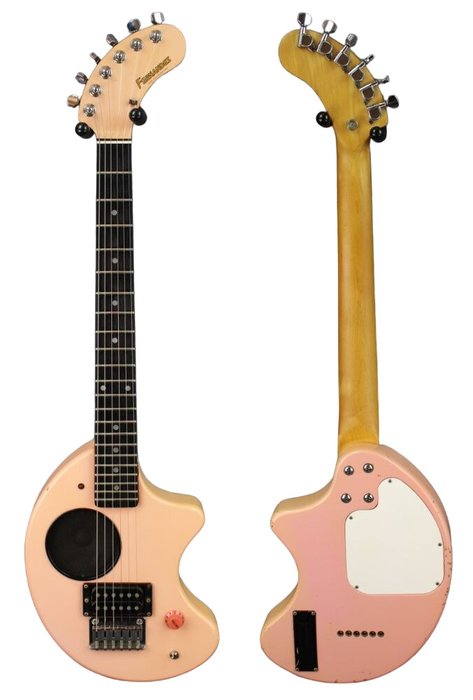 FERNANDES - Mini-guitare ZO-3 Pink import japon -  - Guitare électrique