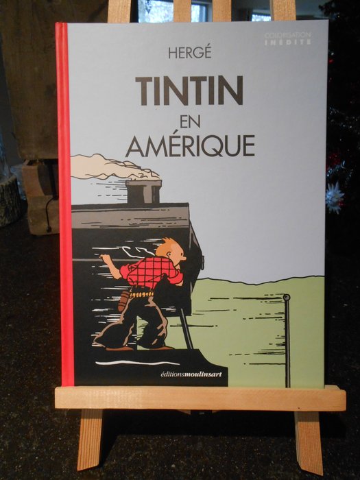 Tintin T2 - Tintin en Amérique - C - 1 Album - 限量版和编号版 - 2023