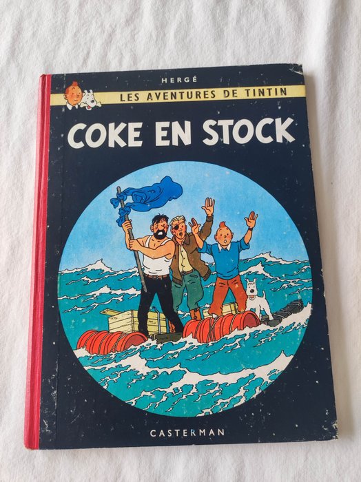 Tintin T19 - Coke en Stock (B24) - C - 1 Album - 第一版 - 1958
