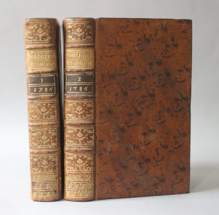 Collectif - Bibliothèque physico-économique, instructive et amusante - 1786
