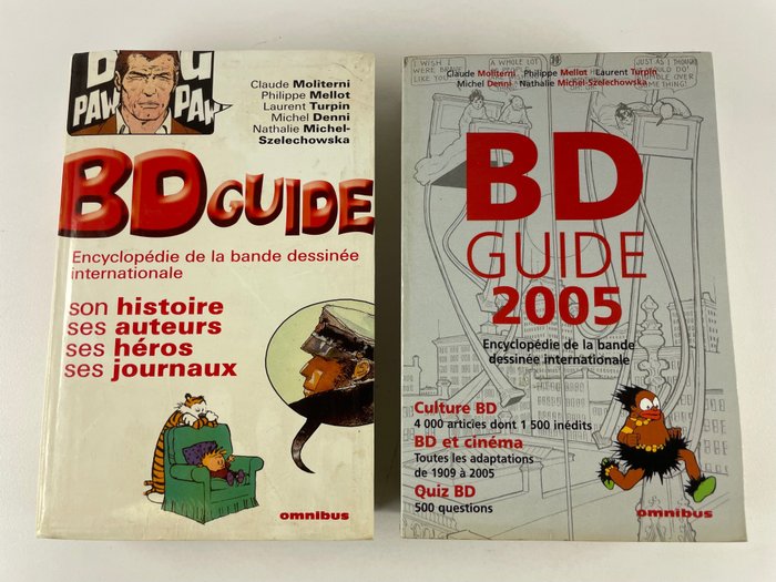 BD Guide - Encyclopédies de la BD internationale 2003 et 2005 - 2 Albums - Første udgave - 2003/2005
