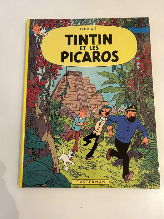 Tintin T23 - Tintin et les Picaros (C1) - C - 1 Album - Erstausgabe - 1976