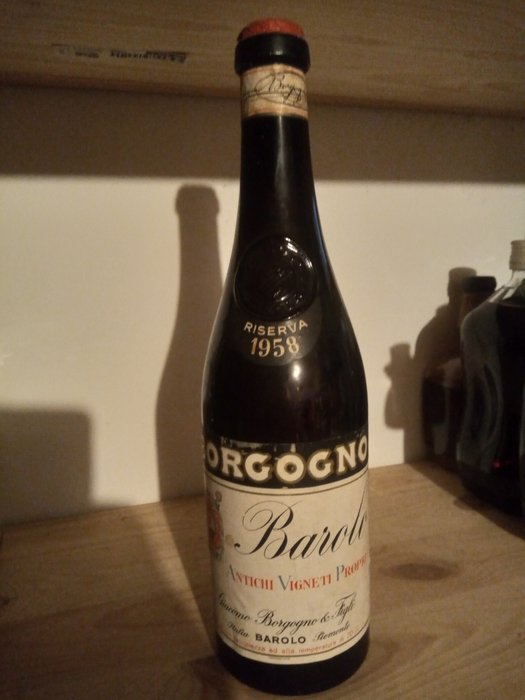 1958 Giacomo Borgogno - 巴罗洛 Riserva - 1 瓶子 （0.72L）