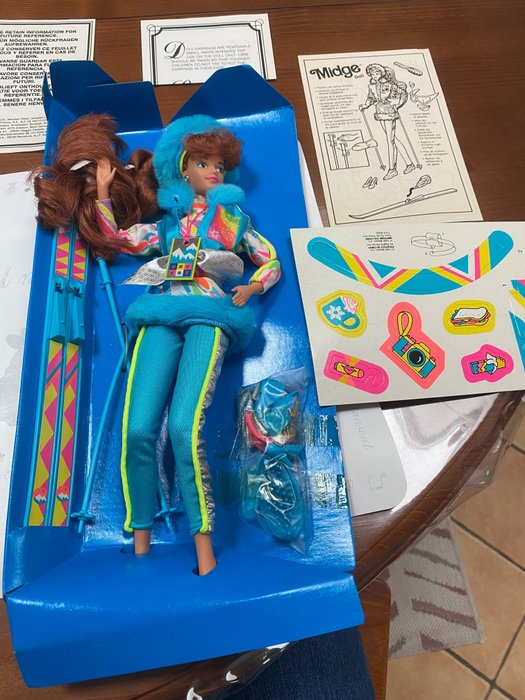 Mattel  - Barbie-docka Midge Ski Fun - 1990-2000