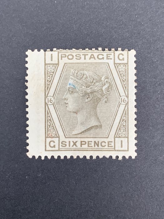 Gran Bretaña 1873 - Reina Victoria (*) tipo A28 - Scott 62