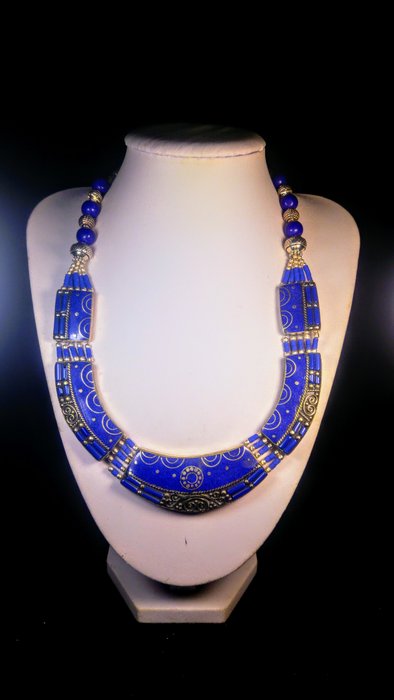 Vintage Lapis Lazuli halsband - Halsband