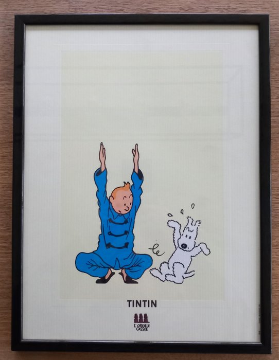 Hergé - 1 Lithograph - Tintin - Estampe Moulinsart - L'Oreille Cassée - Limited & Numbered - 1996