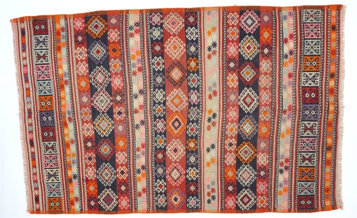 Usak - 凯利姆平织地毯 - 240 cm - 150 cm