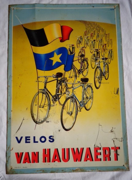 Velos Van Hauwaert - Panneau (1) - Métal