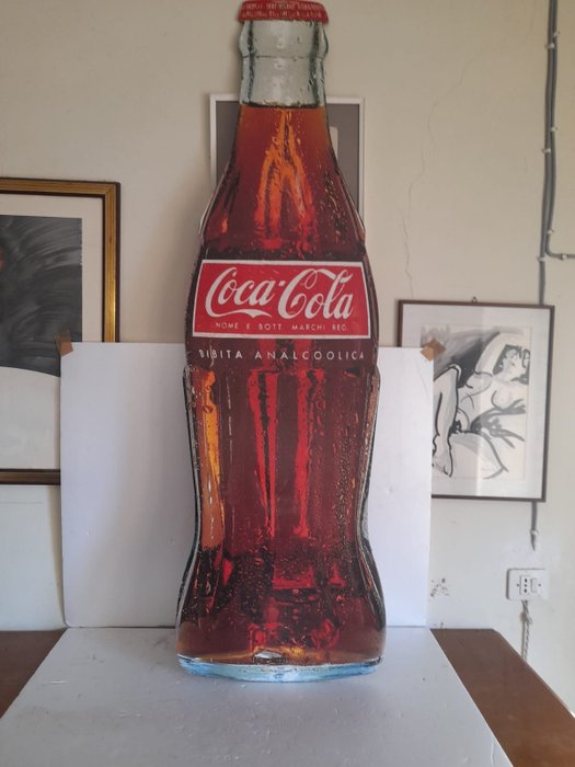 Coca-Cola - Mainoskyltti (1) - Pahvi