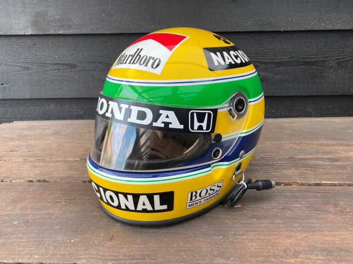 McLaren - Ayrton Senna - 1988 - Nachbildung eines Helms 