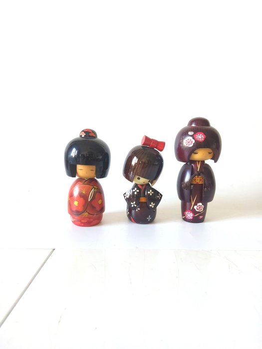 Kokeshi dolls  - Bambola - Giappone