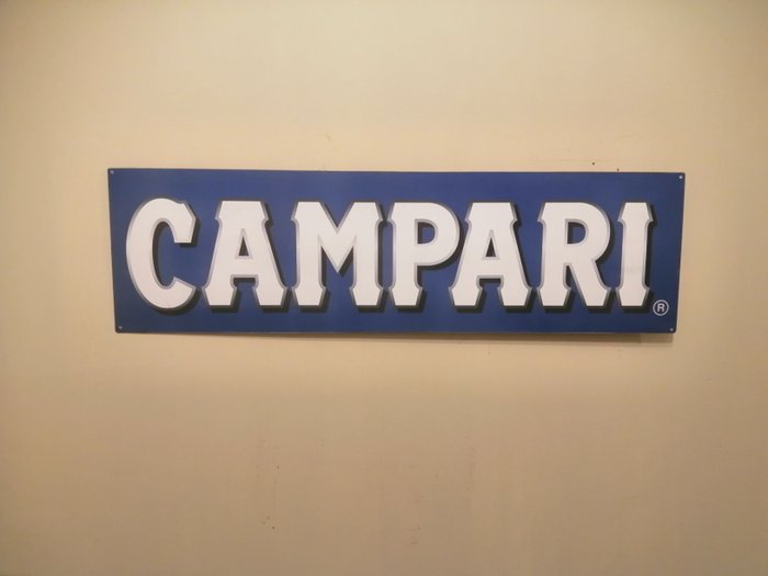 Campari - Mainoskyltti - Campari - Rauta (valettu/taottu)