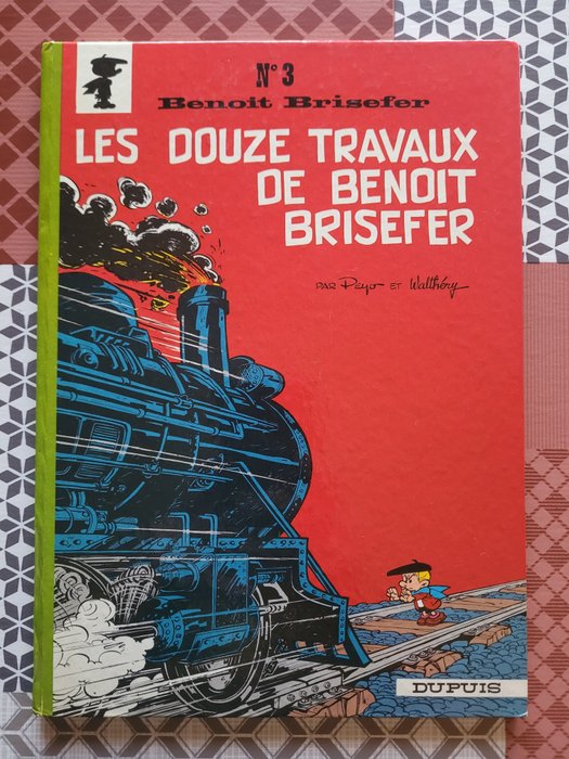 Benoît Brisefer T3 - Les Douze travaux de Benoît Brisefer - C - 1 Album - Prima edizione - 1968