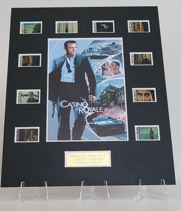 James Bond 007: Casino Royale - Framed Film Cell Display with COA