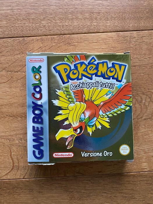 Nintendo - GameBoy Color- Pokemon Versione Ore (Gold Version) - Videojogo portátil - Na caixa original