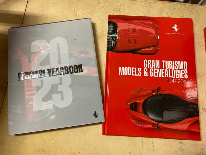 Book - Ferrari - Yearbook 23 + Gran Turismo