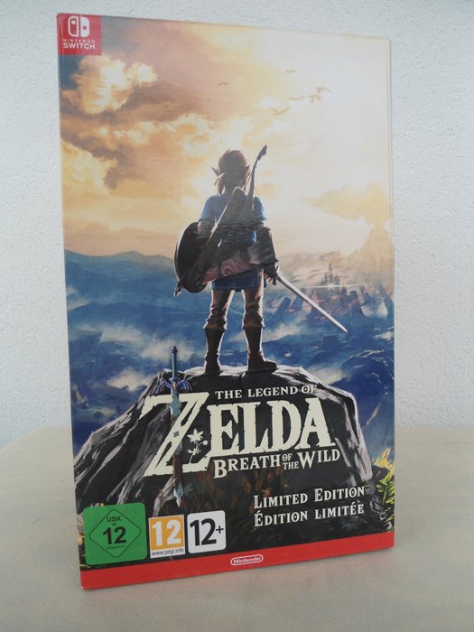 Nintendo - The Legend of Zelda: Breath of the Wild - Limited Edition - Switch - Video game (1) - In original sealed box