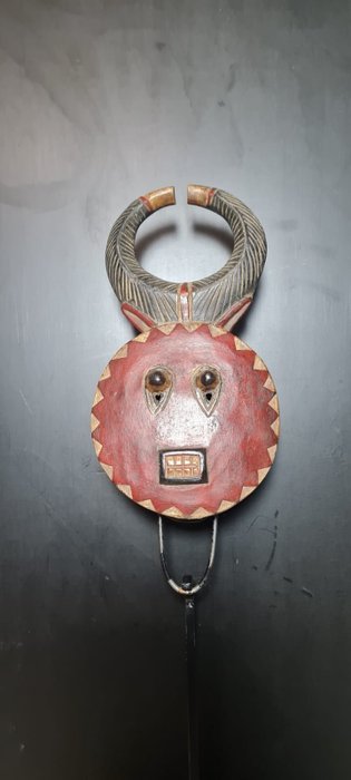 Prächtige Baoule-Maske - Baule - Elfenbeinküste  (Ohne Mindestpreis)