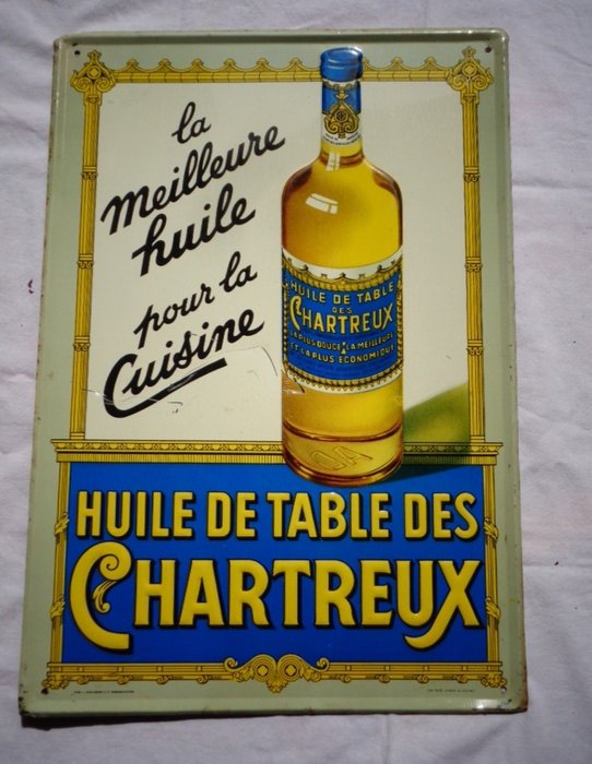 Huile de Table des Chartreux - 标志 (1) - 金属