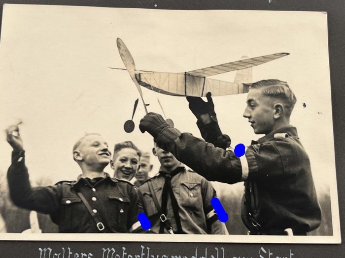 空军 - 相册 - Flieger HJ Fotoalbum, ein absolutes Highlight, Flugzeuge, Segelflieger, etc. - 1936