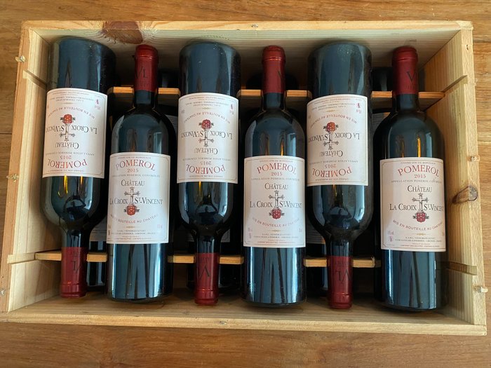 2015 Chateau La Croix St-Vincent - 波美侯 - 12 Bottles (0.75L)