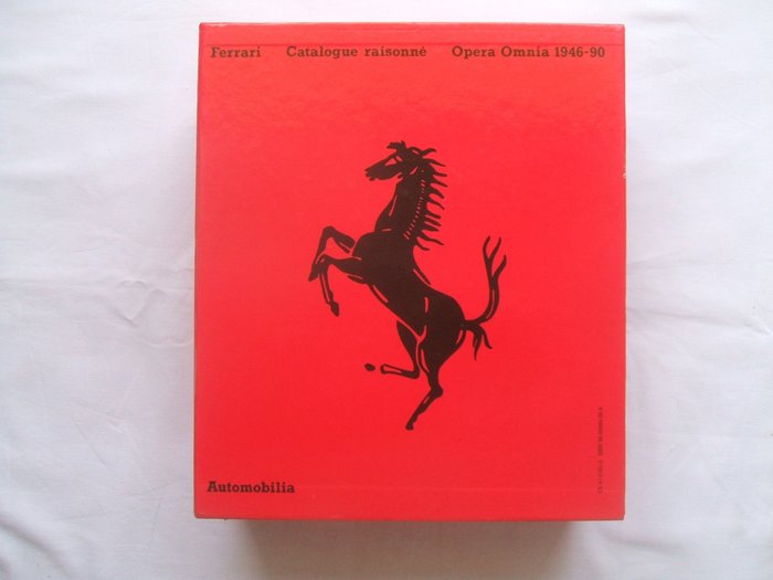 Automobilia - Ferrari 1946 - 1990 Opera Omnia Catalogue Raisonne Tre Volumi - 1990-1990