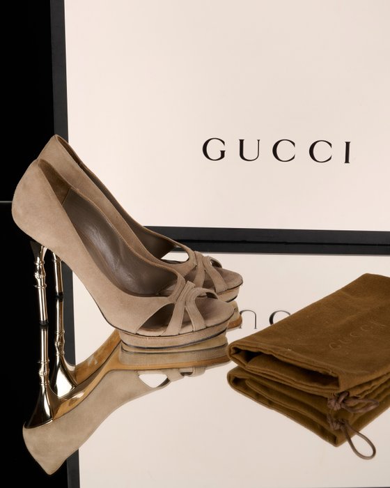 Gucci - Sko med åben tå - Størelse: Shoes / EU 36.5
