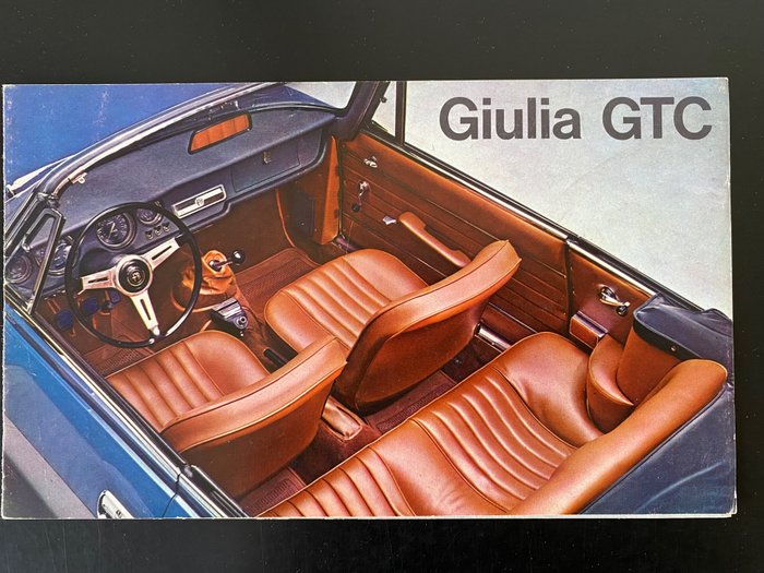 Brochure - Alfa Romeo - Alfa Romeo Giulia Sprint GTC - 1965