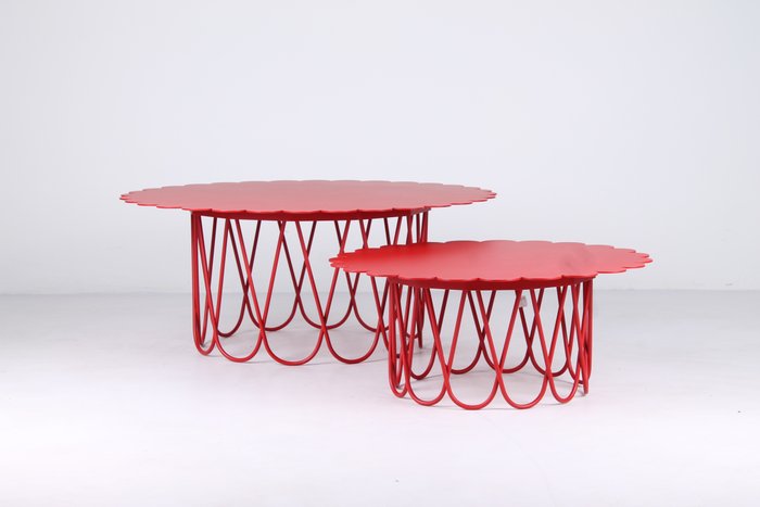 Vitra - Alexander Girard - 餐桌中央装饰 (2) - 花桌  - 钢