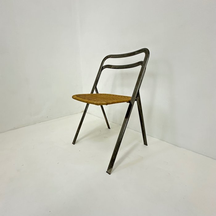 Giorgio Cattelan - 椅 - 金屬, 藤