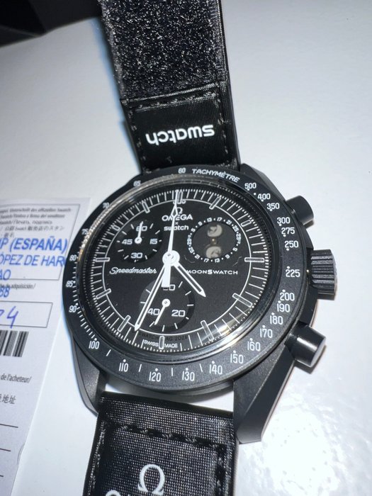 Swatch - Swatch x Omega Mission to the Moonphase Snoopy Black - 没有保留价 - SO33B700 - 中性 - 2011至现在