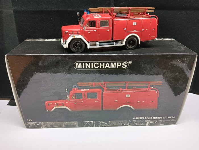 Minichamps 1:43 - 模型汽车 - Magirus-Deutz Merkur 150 TLF 16 - 439 141171