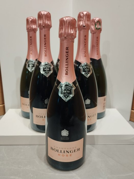 Bollinger - Champagne Rosé - 6 Flasker (0,75 L)