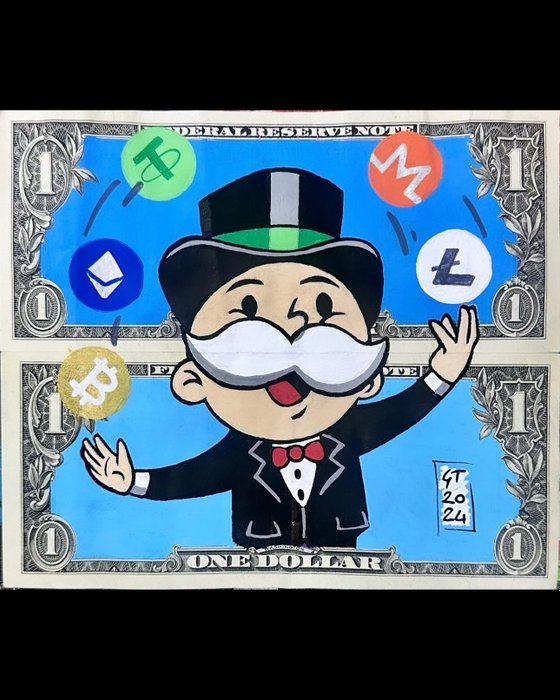 Tiziano Gagliardo - Mr Monopoly plays with cryptos