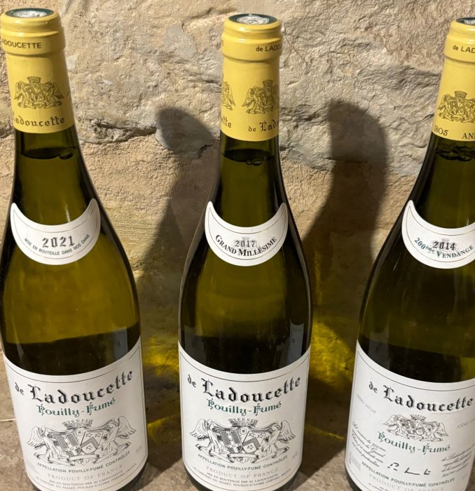 2014 2017 & 2021 De La Doucette - Pouilly Fumé - 3 Bottles (0.75L)