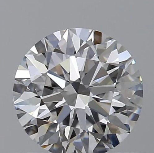 Diamond - 0.52 ct - Brilliant, Round - E - VVS1, *3EX*